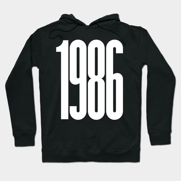 1986 Hoodie by Designbot